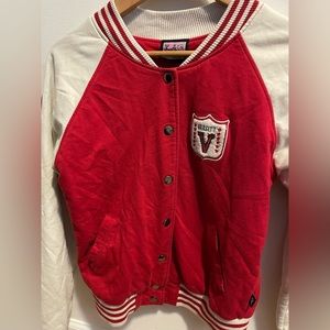 La kitty varsity jacket